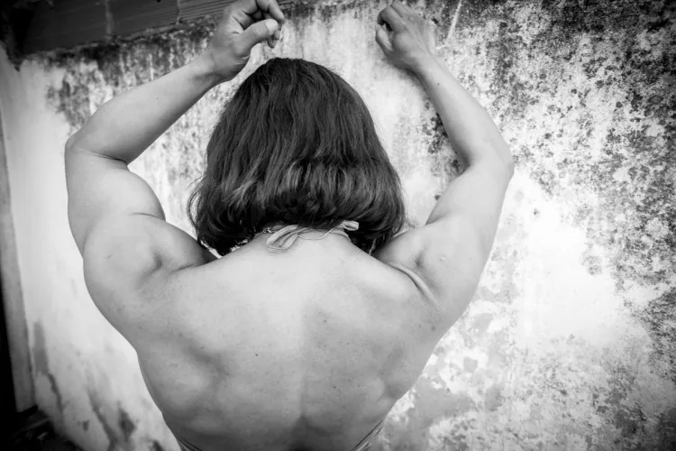 Sensual shoulders and back..(oc)