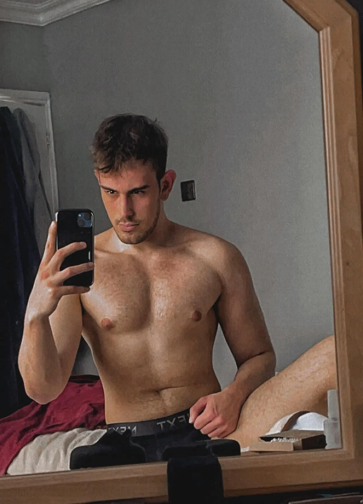 Tell me, how suckable do my nipples look on a scale from 1-10?