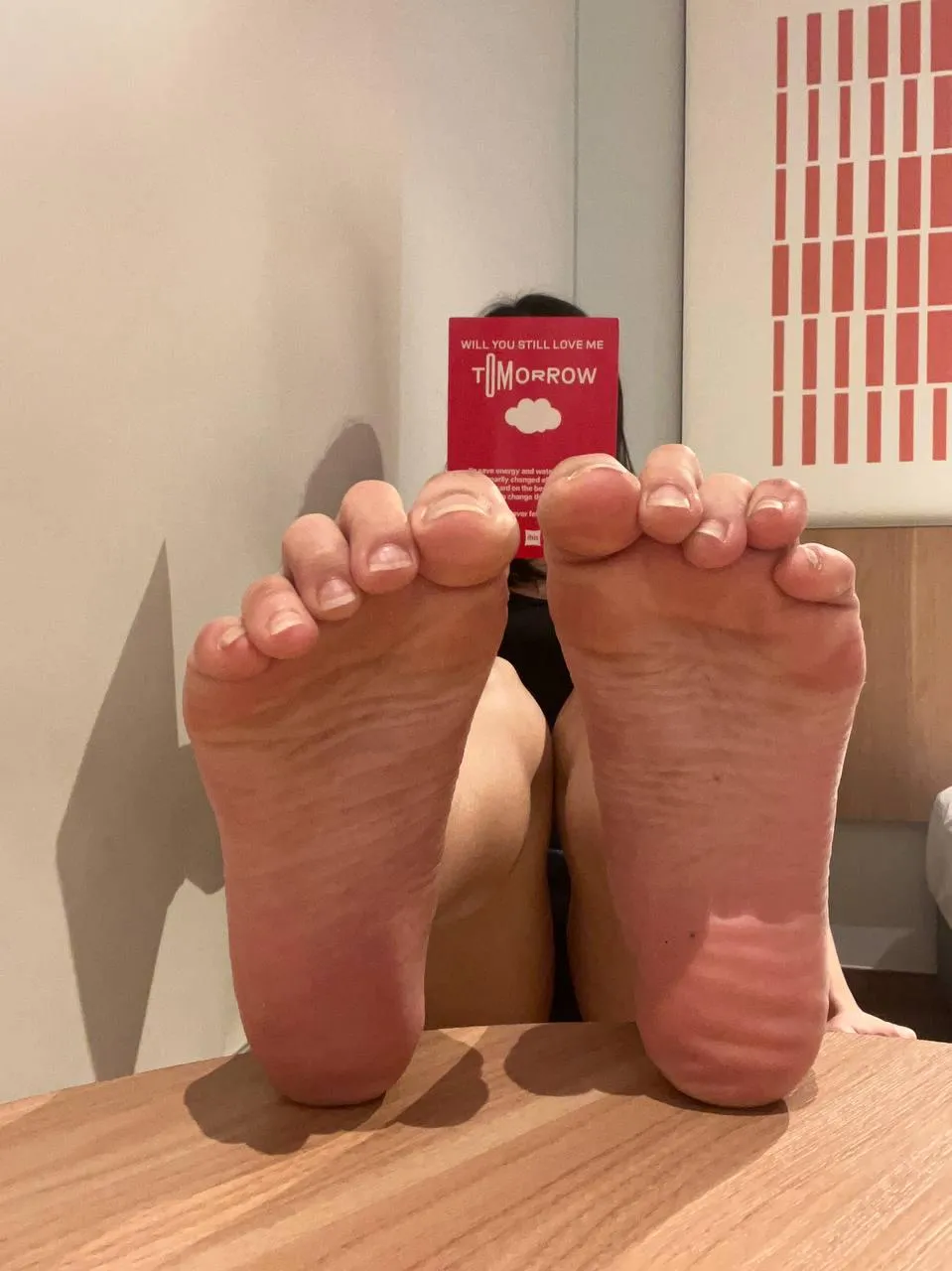 Want my toes in your mouth ?