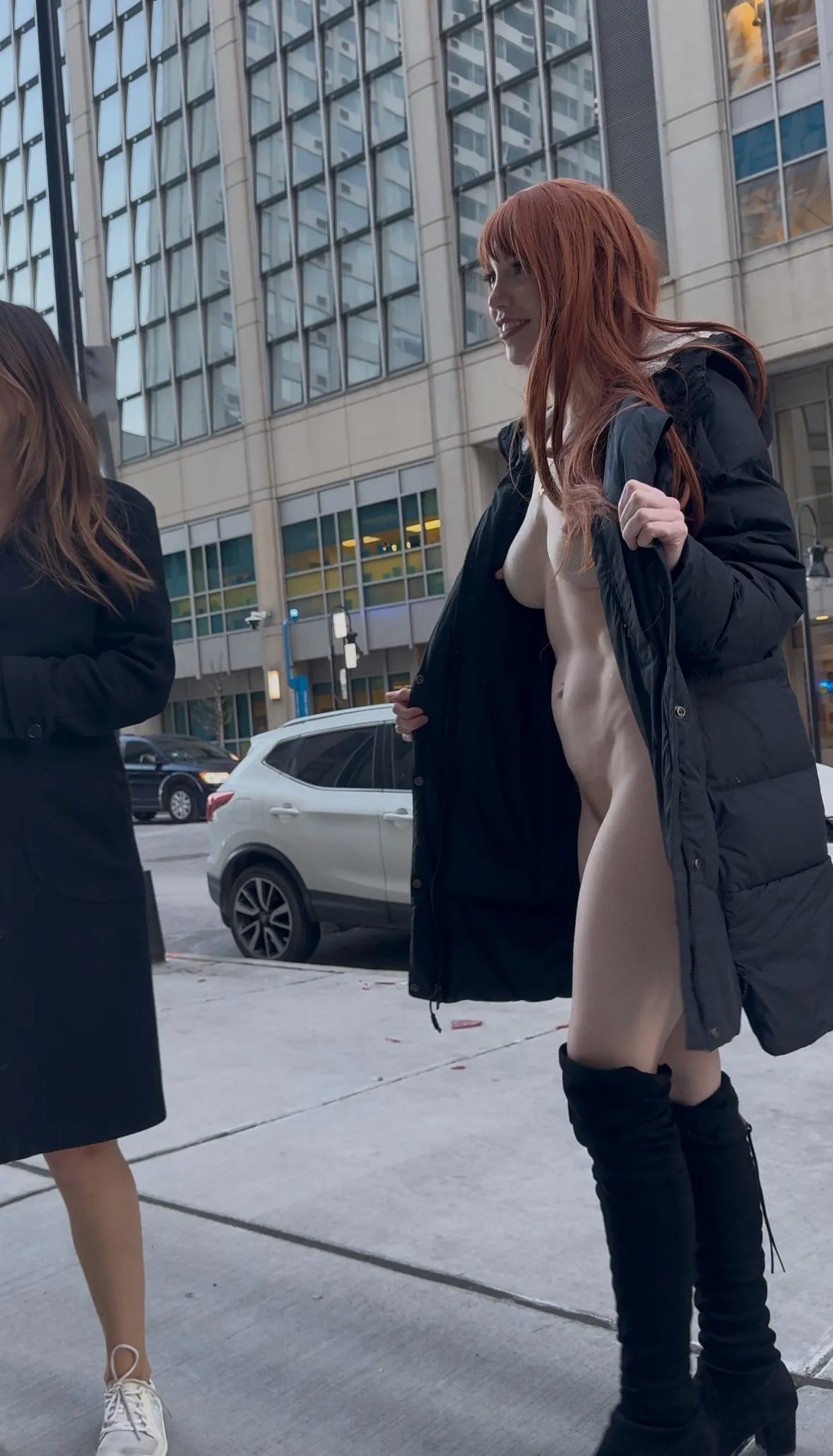 Wearing black as usual