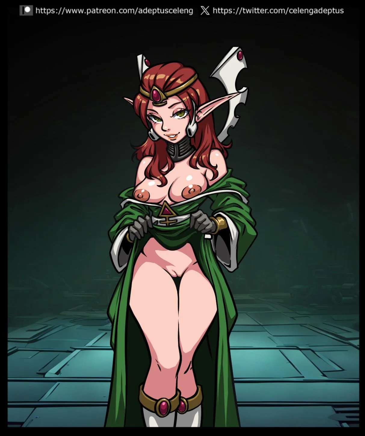 Whats under the robe by Adeptus Celeng