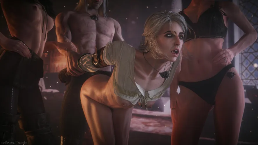 Ciri experiencing pure ecstasy (CEKC)