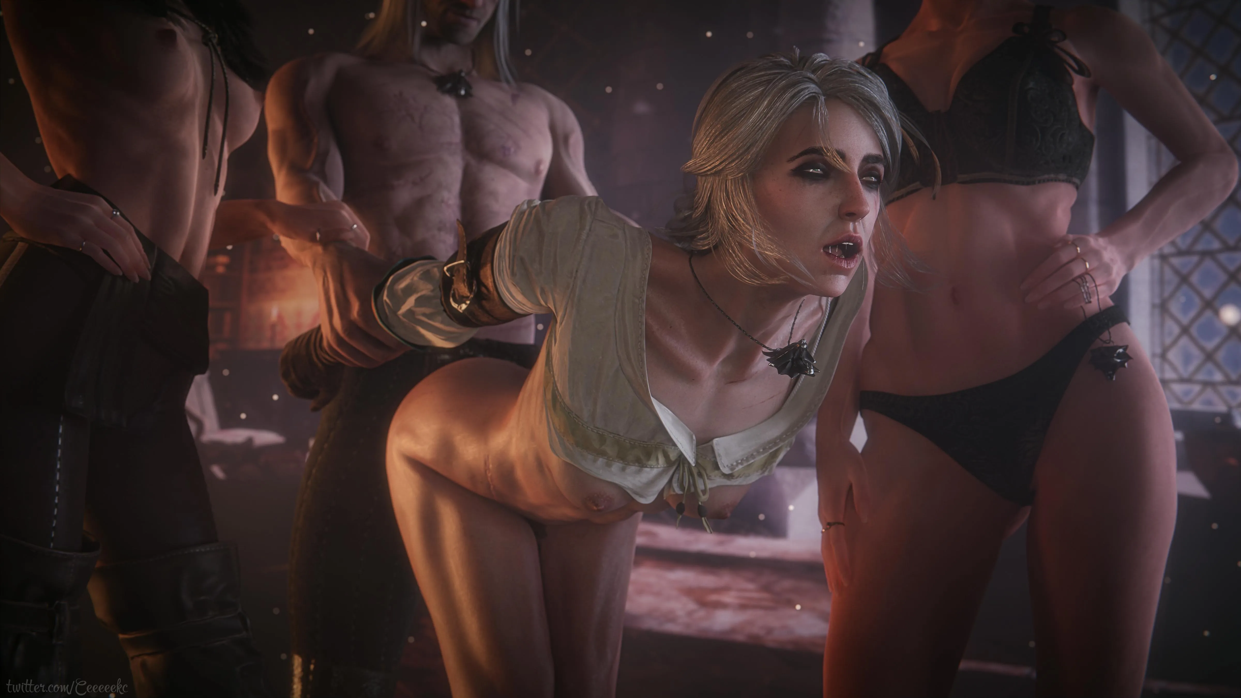 Ciri experiencing pure ecstasy (CEKC)