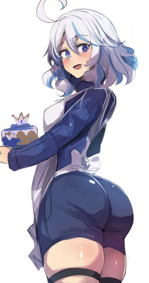 Furina's cake (by @HimeHinghoi)