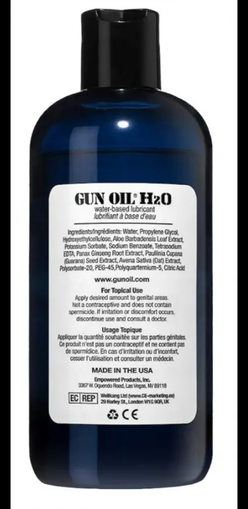 Gun oil h2o