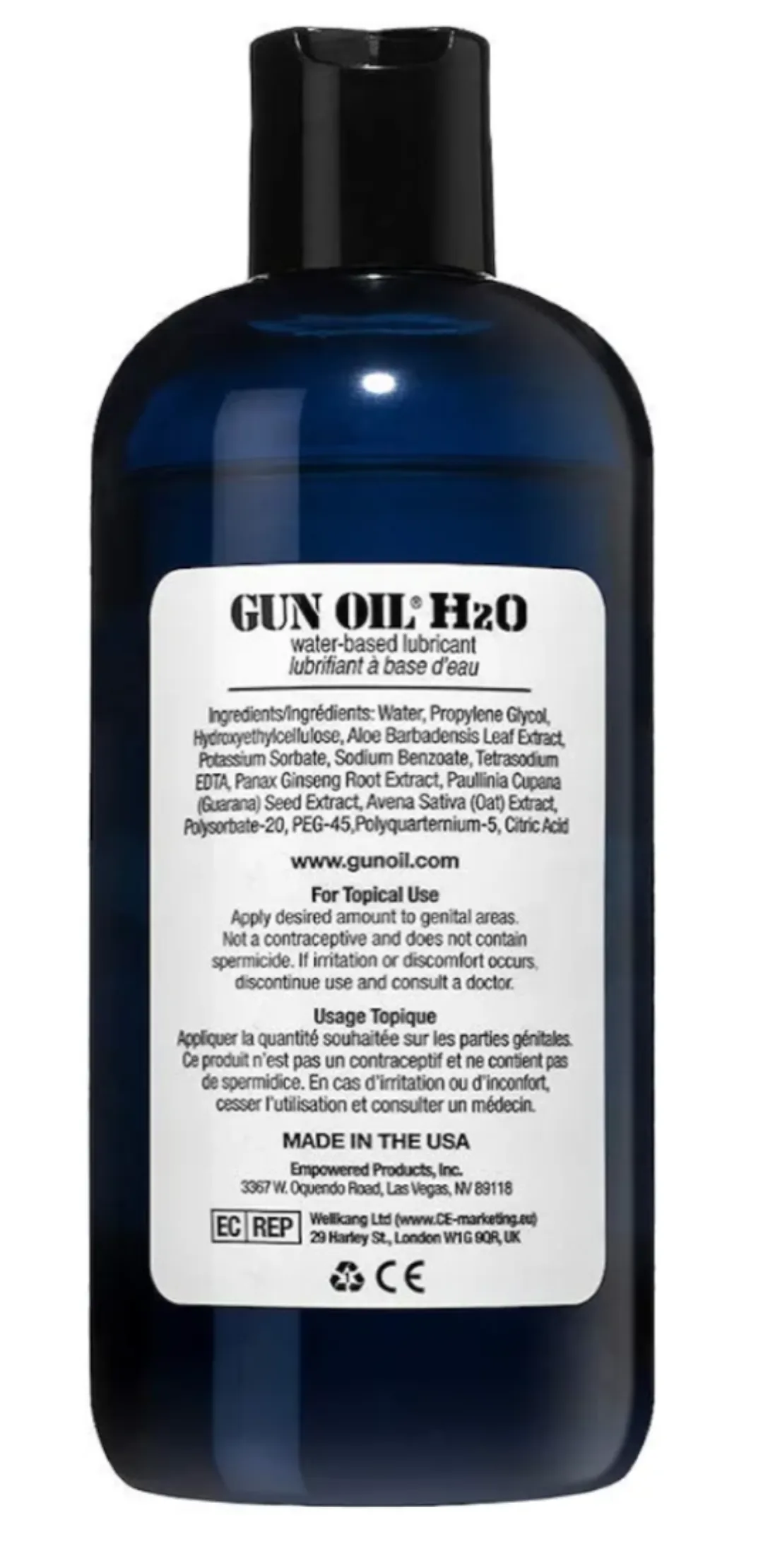 Gun oil h2o