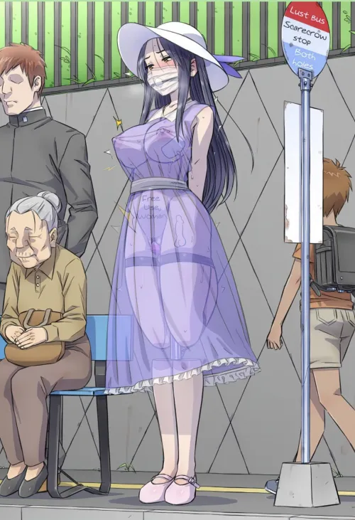 How to discreetly go out as a bondage obsessed free use slut