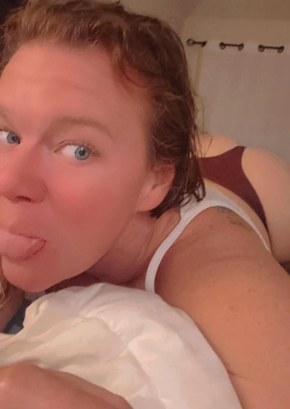 Hubby is at work. It’s cold outside. Keep me warm