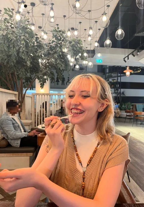 if you bring me on a date i'll let u cum on them ;)