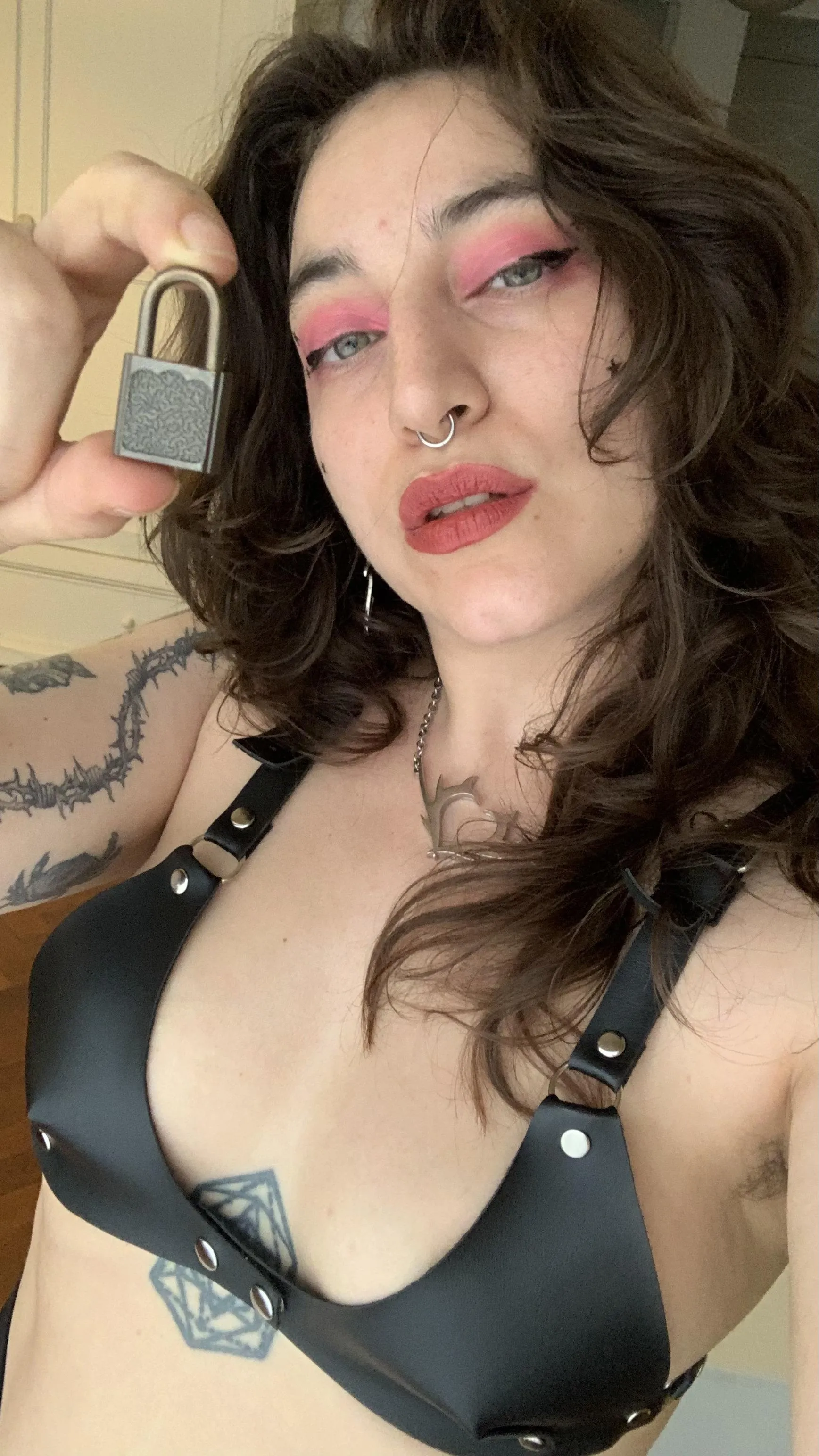 I'll lock that bby dick. Your only chance to satisfy a real woman is with your holes *