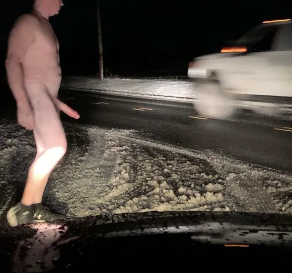Just a Checking road conditions boner