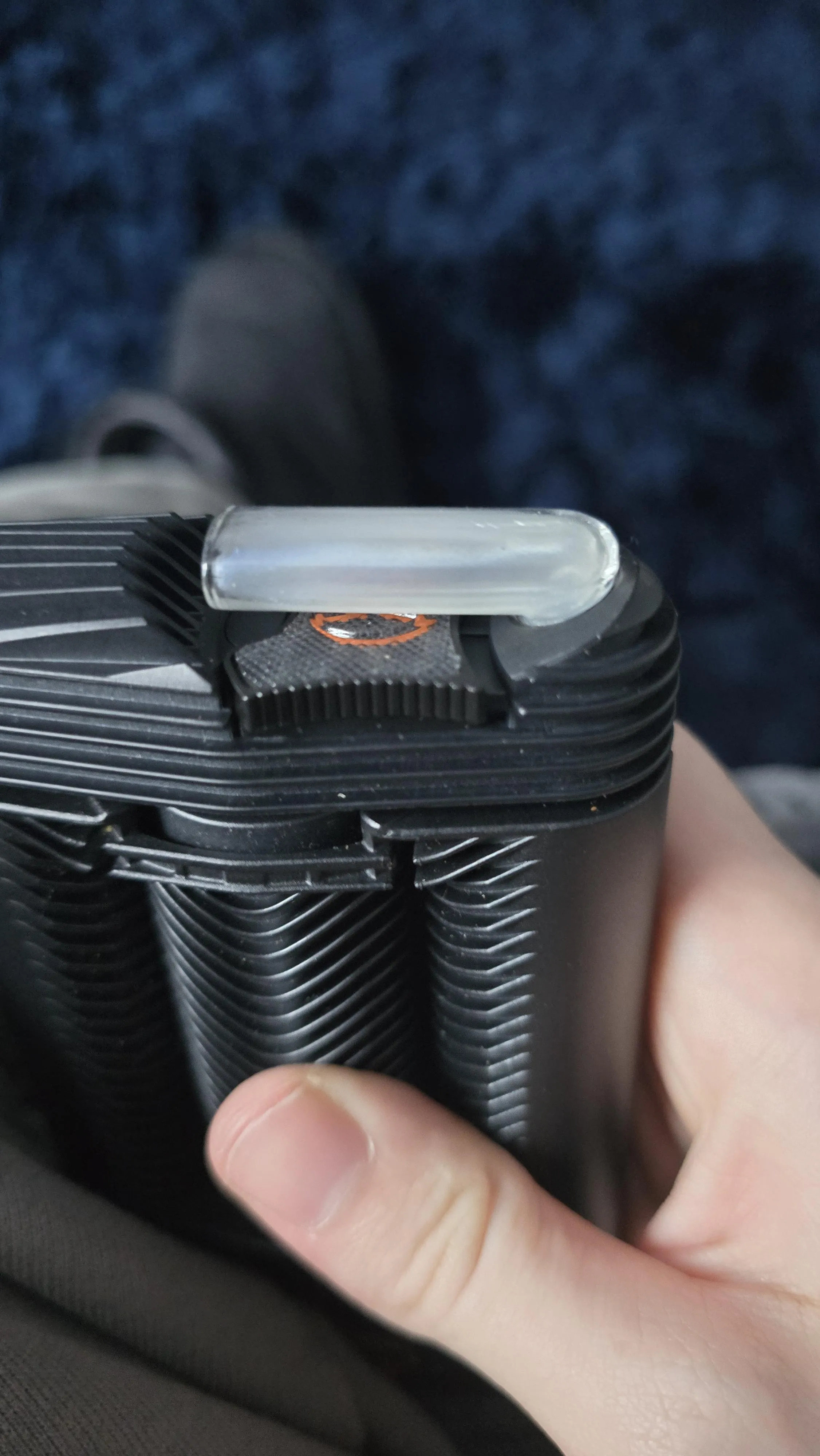 Just received my glass mouth piece yesterday after one use its gone foggy is there anyway to stop this from happening or not?