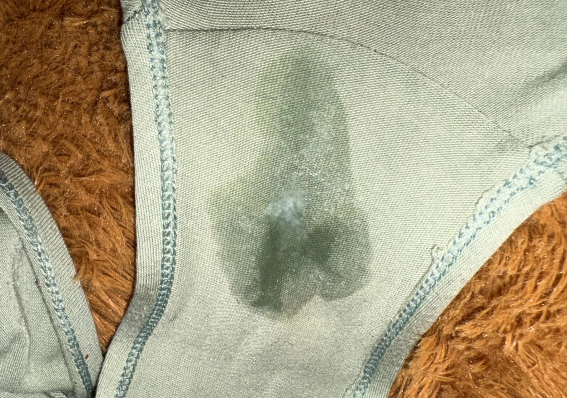 little wet spot hehe