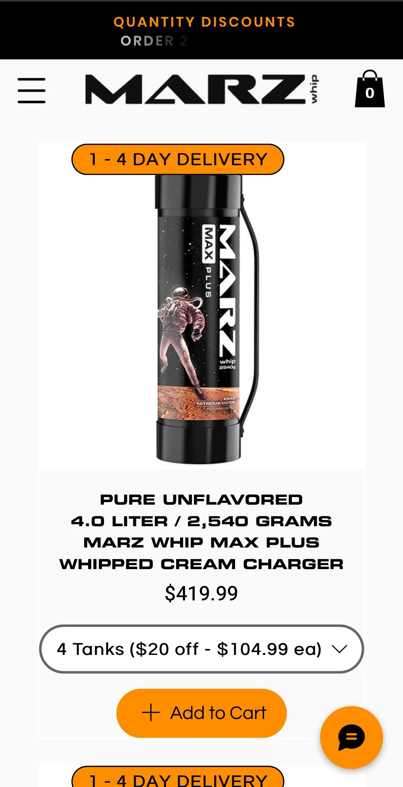 Marz is shipping again