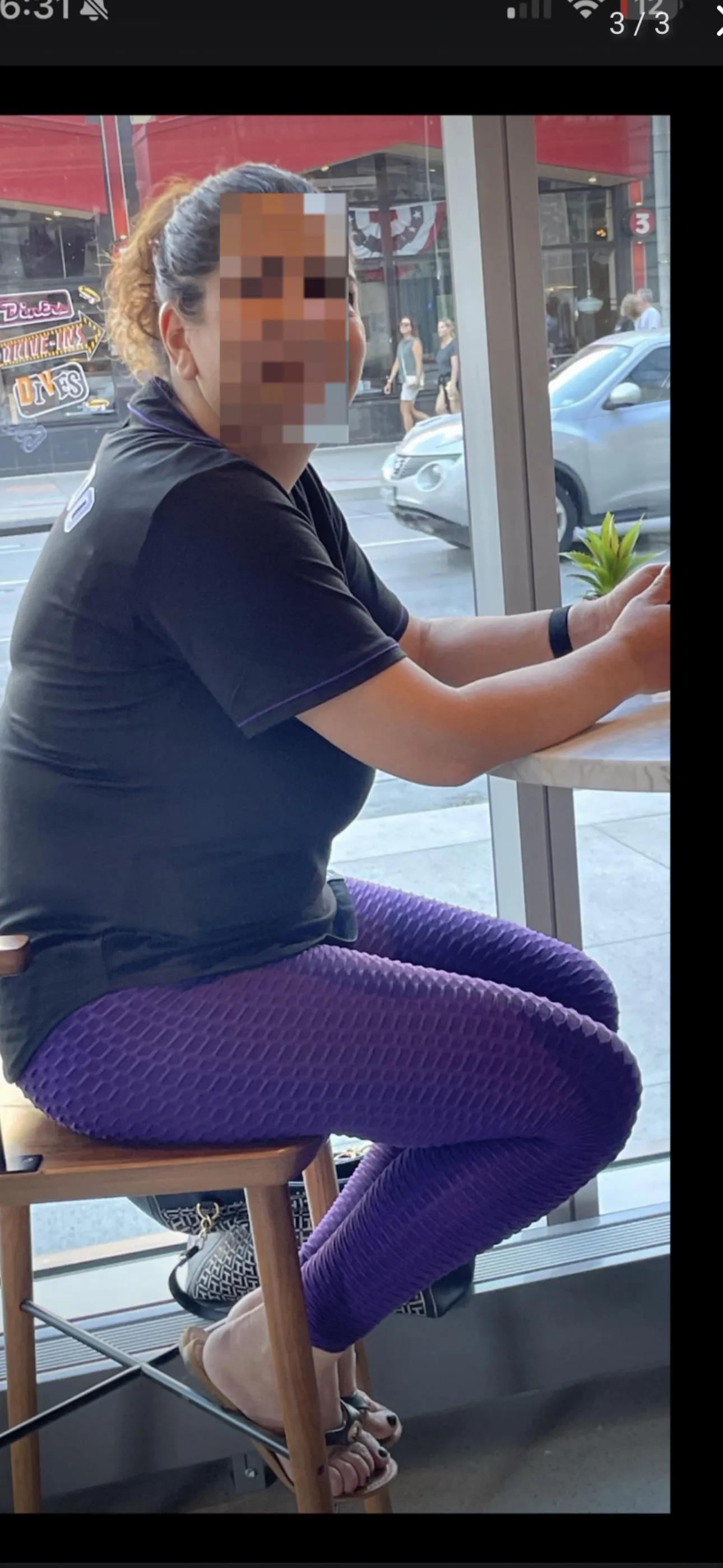 Mi esposa en sus leggings