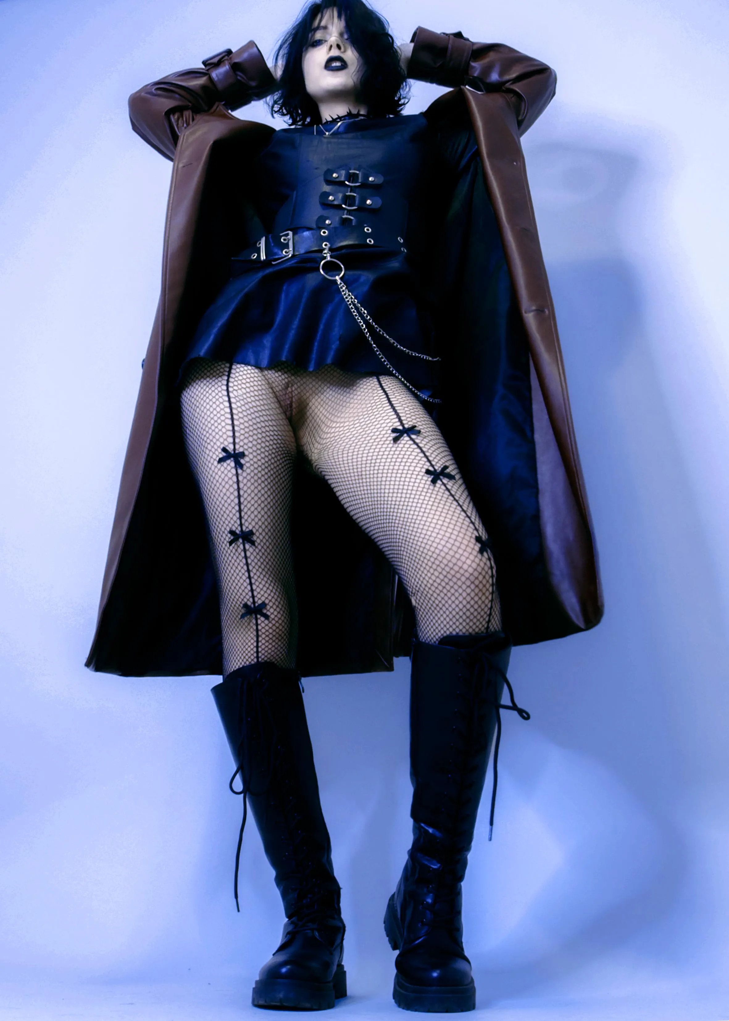 My leather outfit demands something more than panties