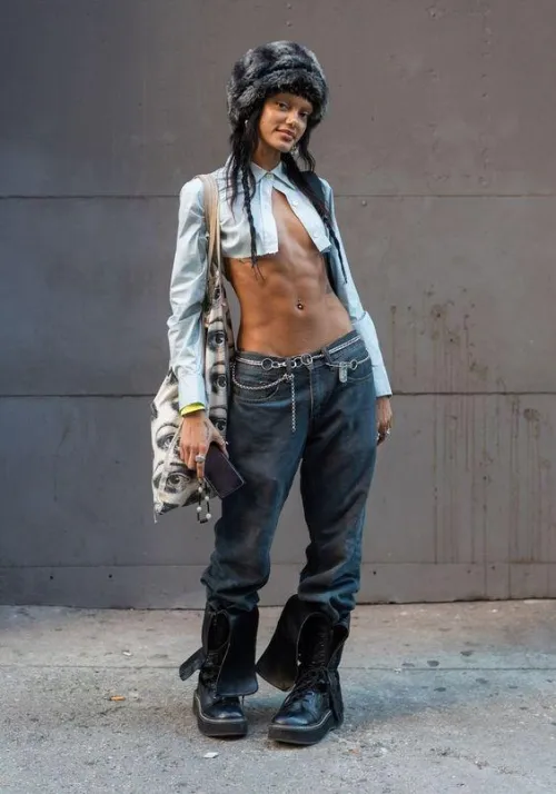 Quirky cool and daring urban style