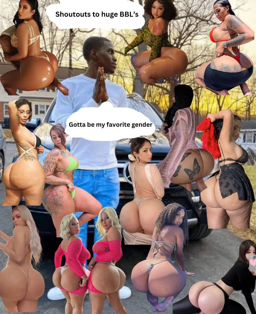 Thank you to all the Huge ass models out there 💖
