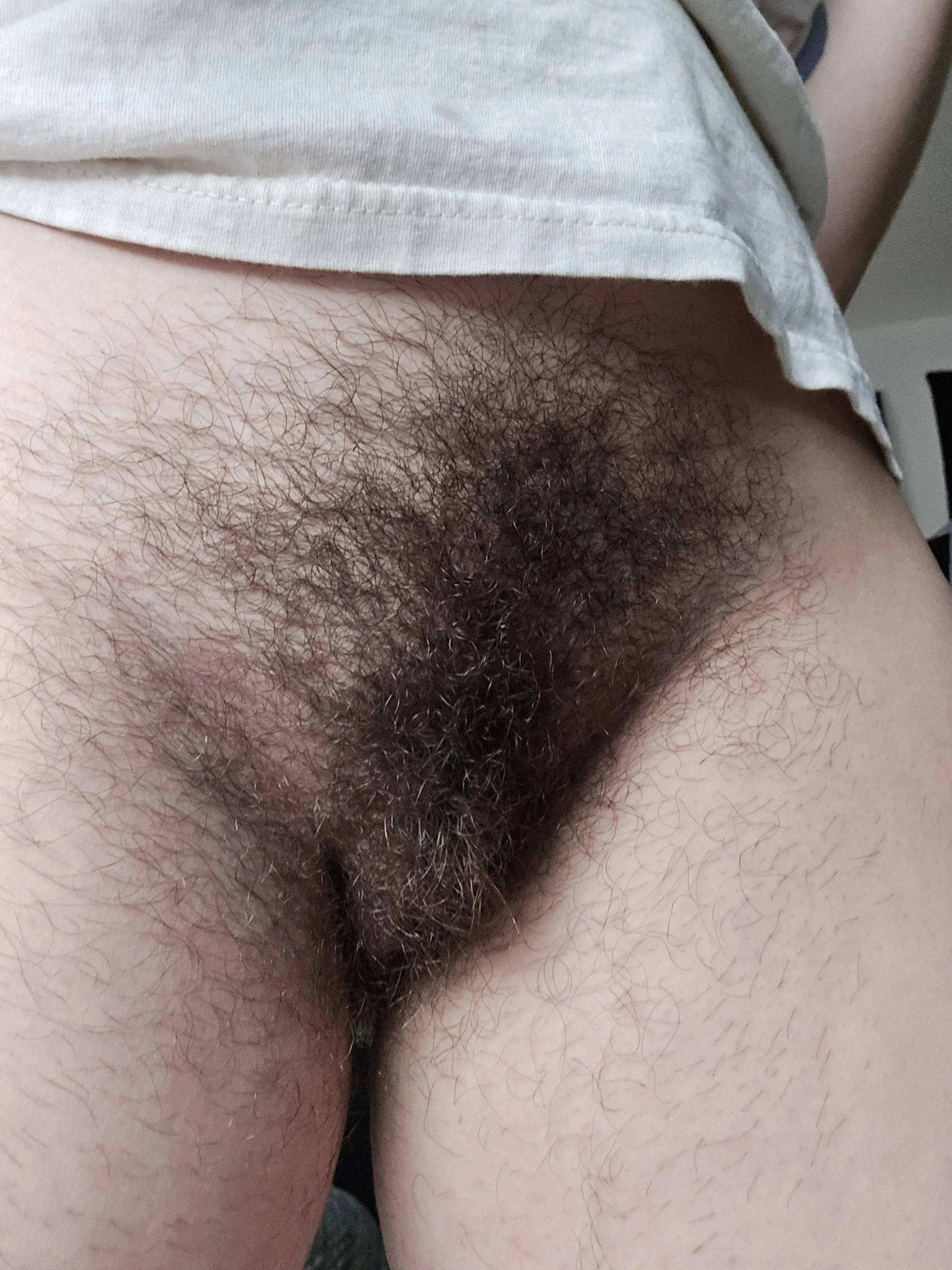 Thick fluffy bush to get lost in