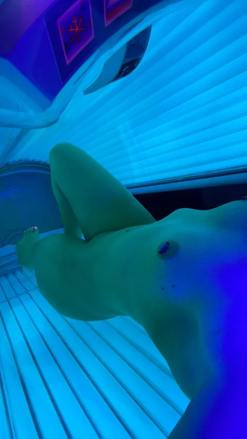 You can always catch me in the tanning bed.