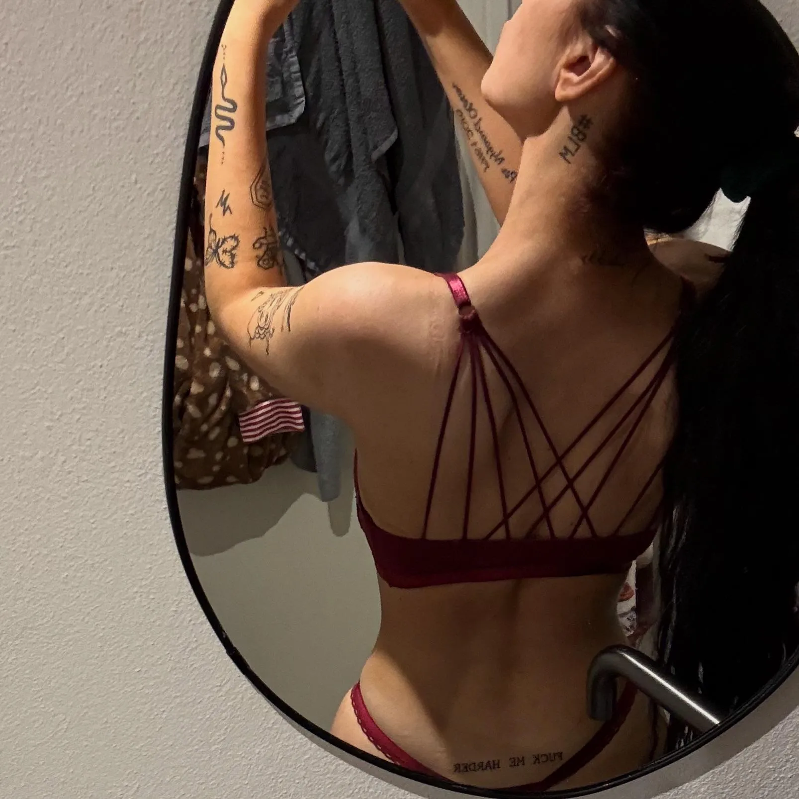 Har fået ny tatovering. Kan du spotte den?😇😈