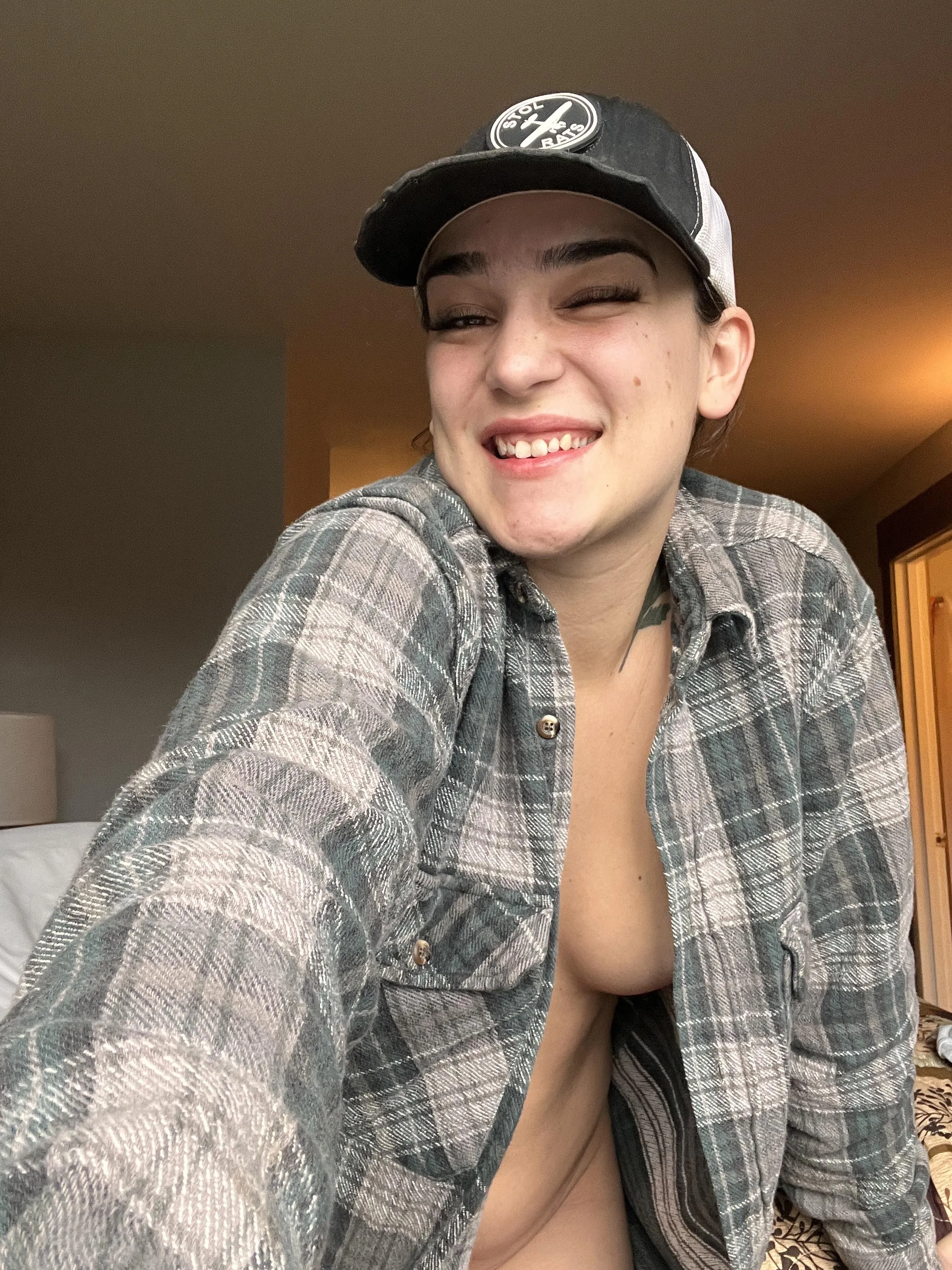 I feel like flying airplanes is top tier tomboy behavior. This is my flying outfit for the day!