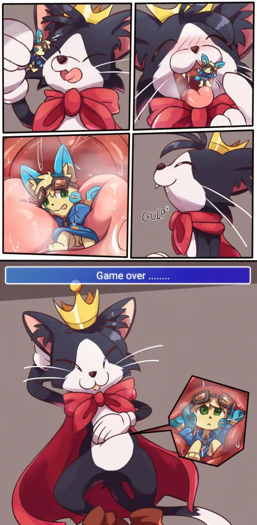 {Image} Lost to Cait Sith (By ListryMistery)