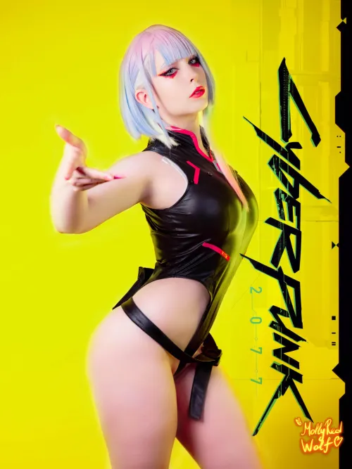 Lucy from Cyberpunk by Mollyredwolf