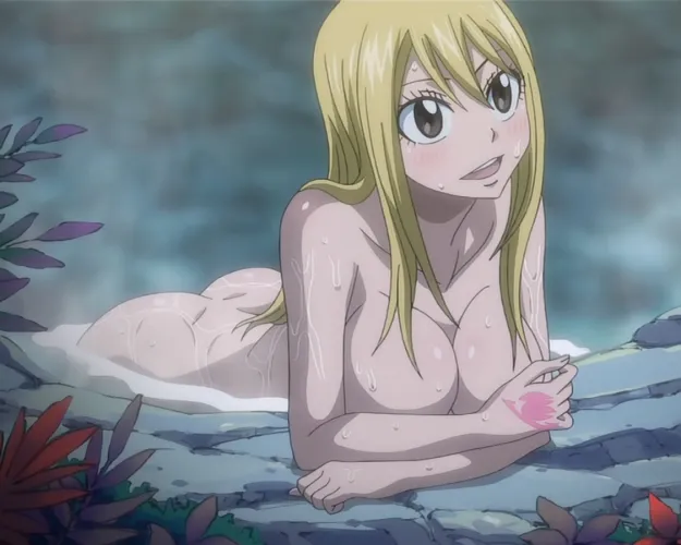 Lucy takes a good bath [Fairy Tail]