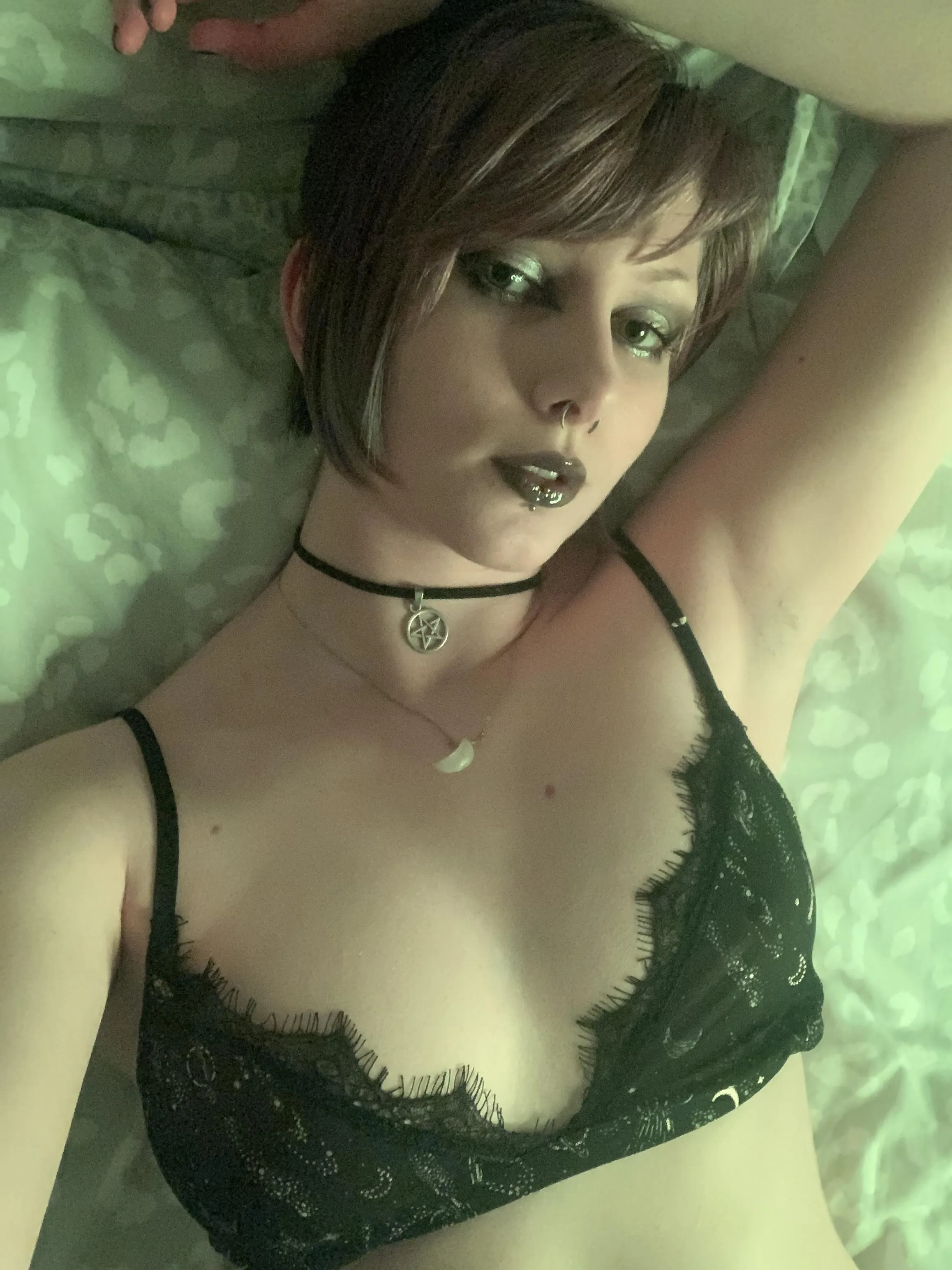 My hair frames my face perfectly