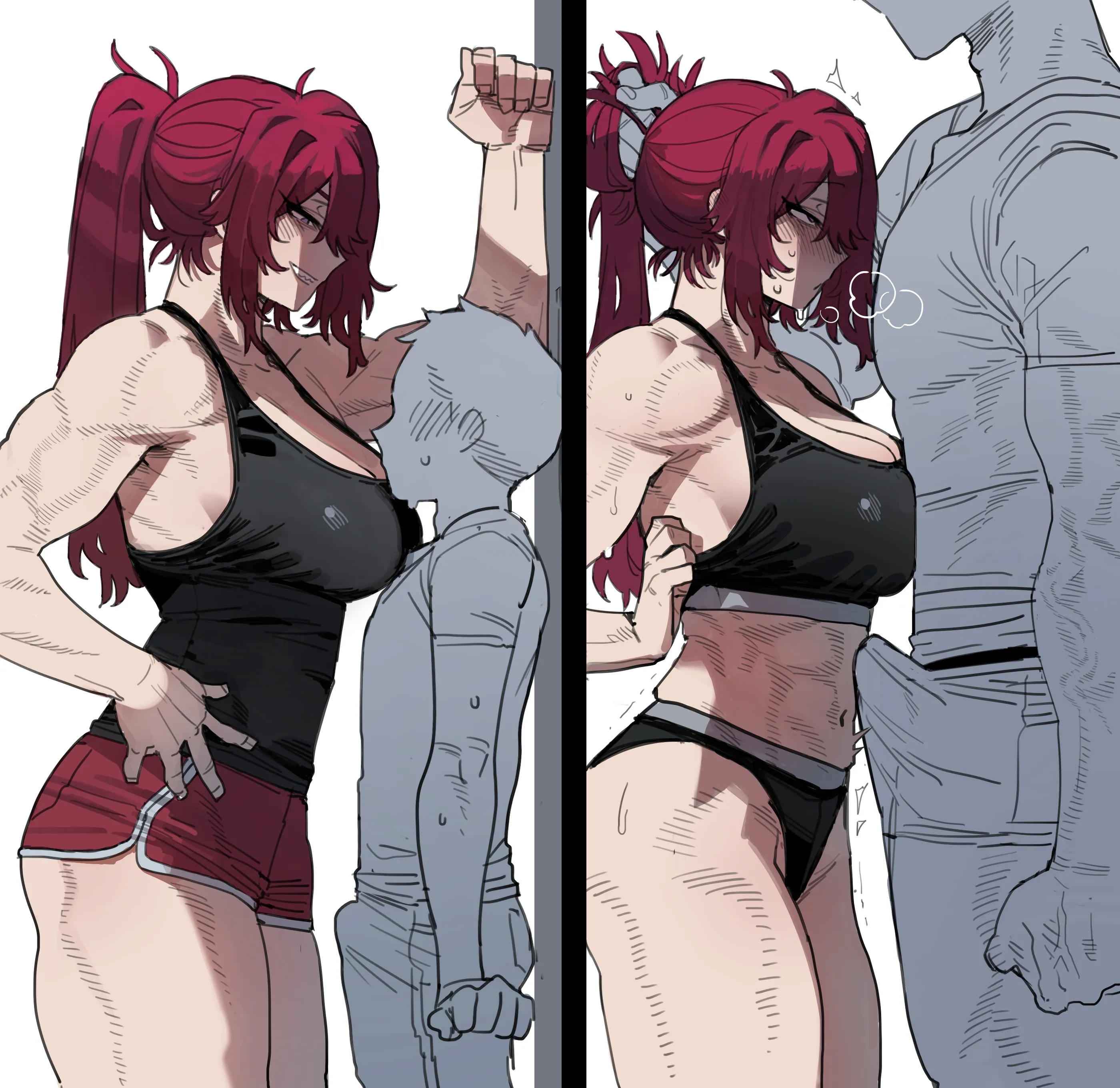 NTR - With a Cuck and With a Bull!