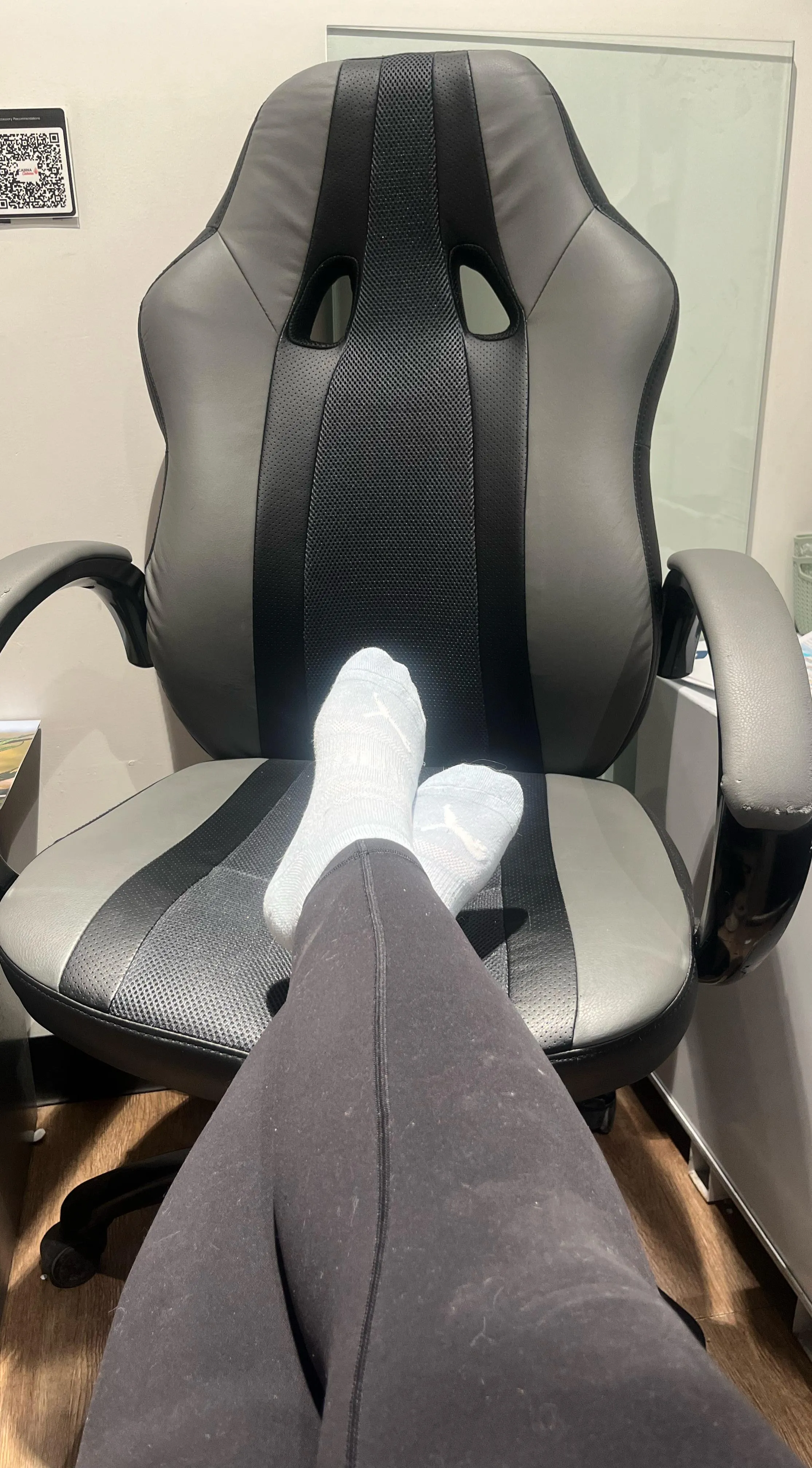 Take a seat & let me rest my feet in your face