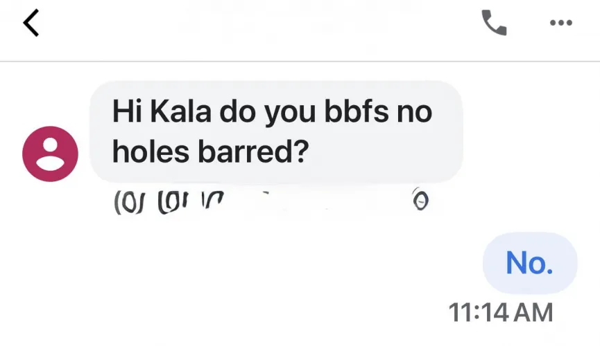 The art of seduction - client style.