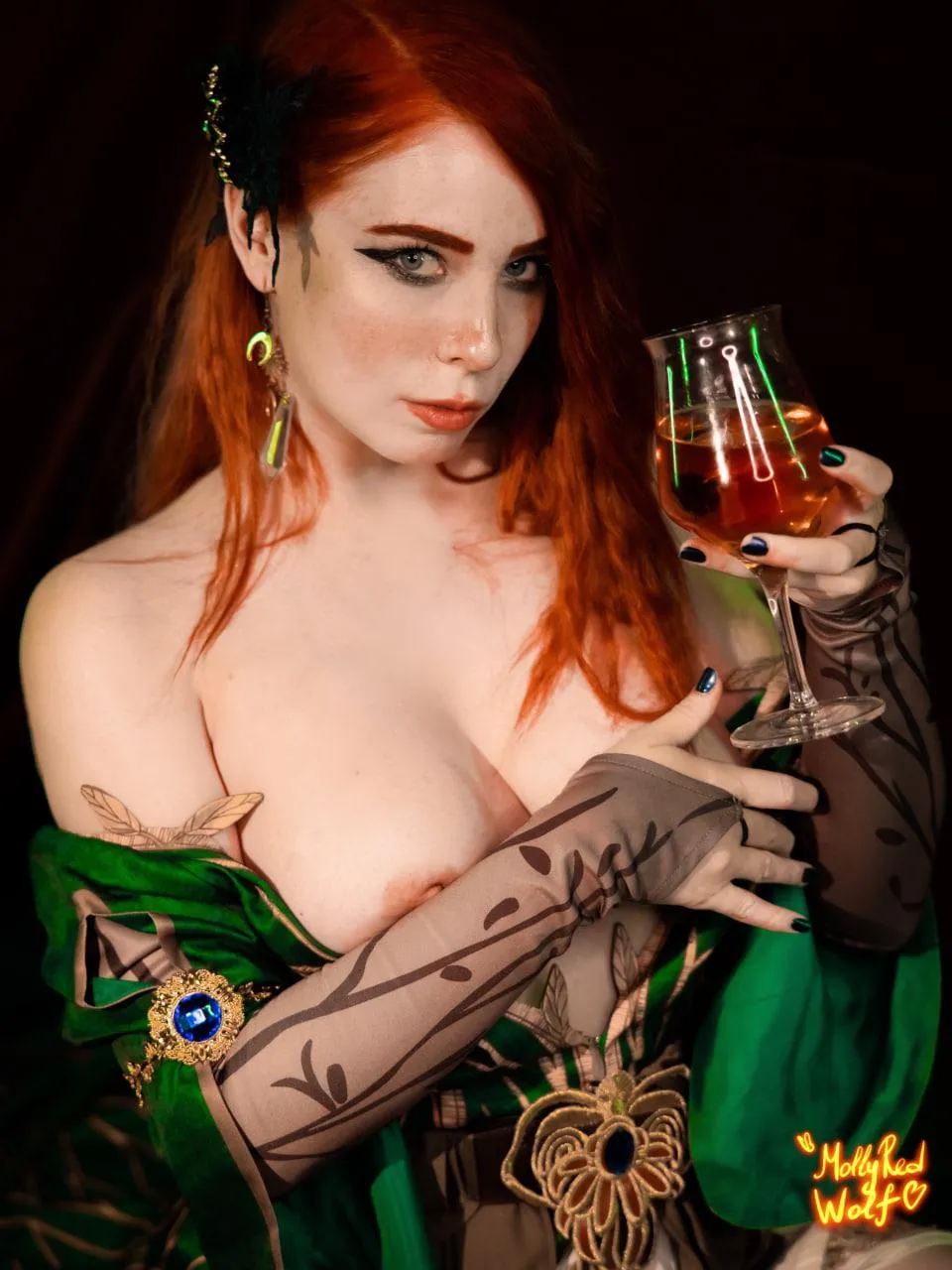 Triss Merigold from The Witcher by Mollyredwolf