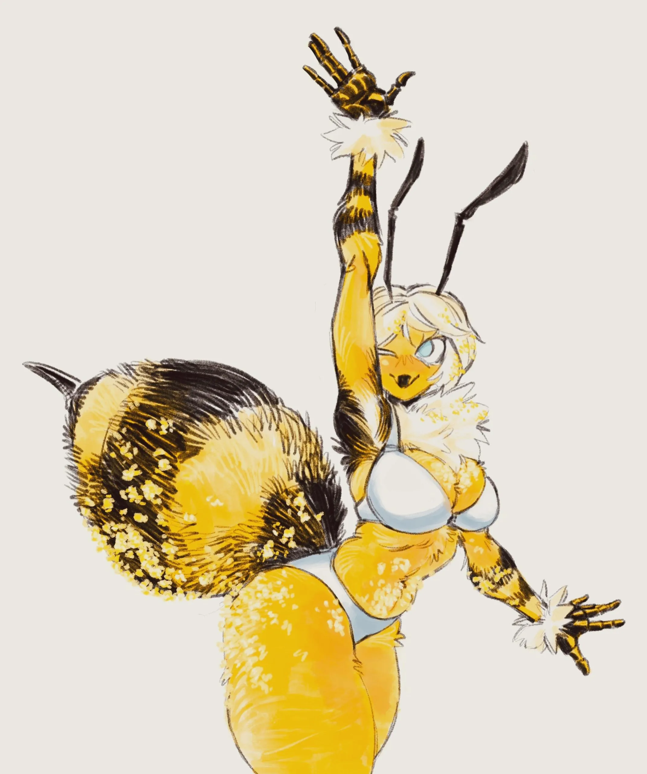 Worker bee's underwear (art by Onnie's I think)