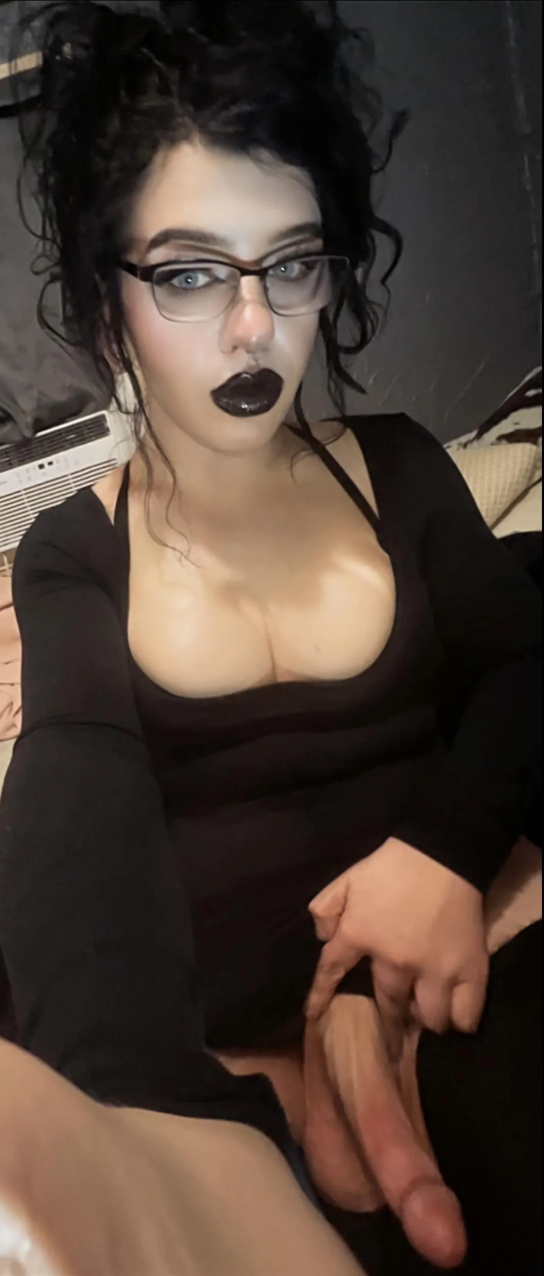 Would you suck a big dicked goth girl?