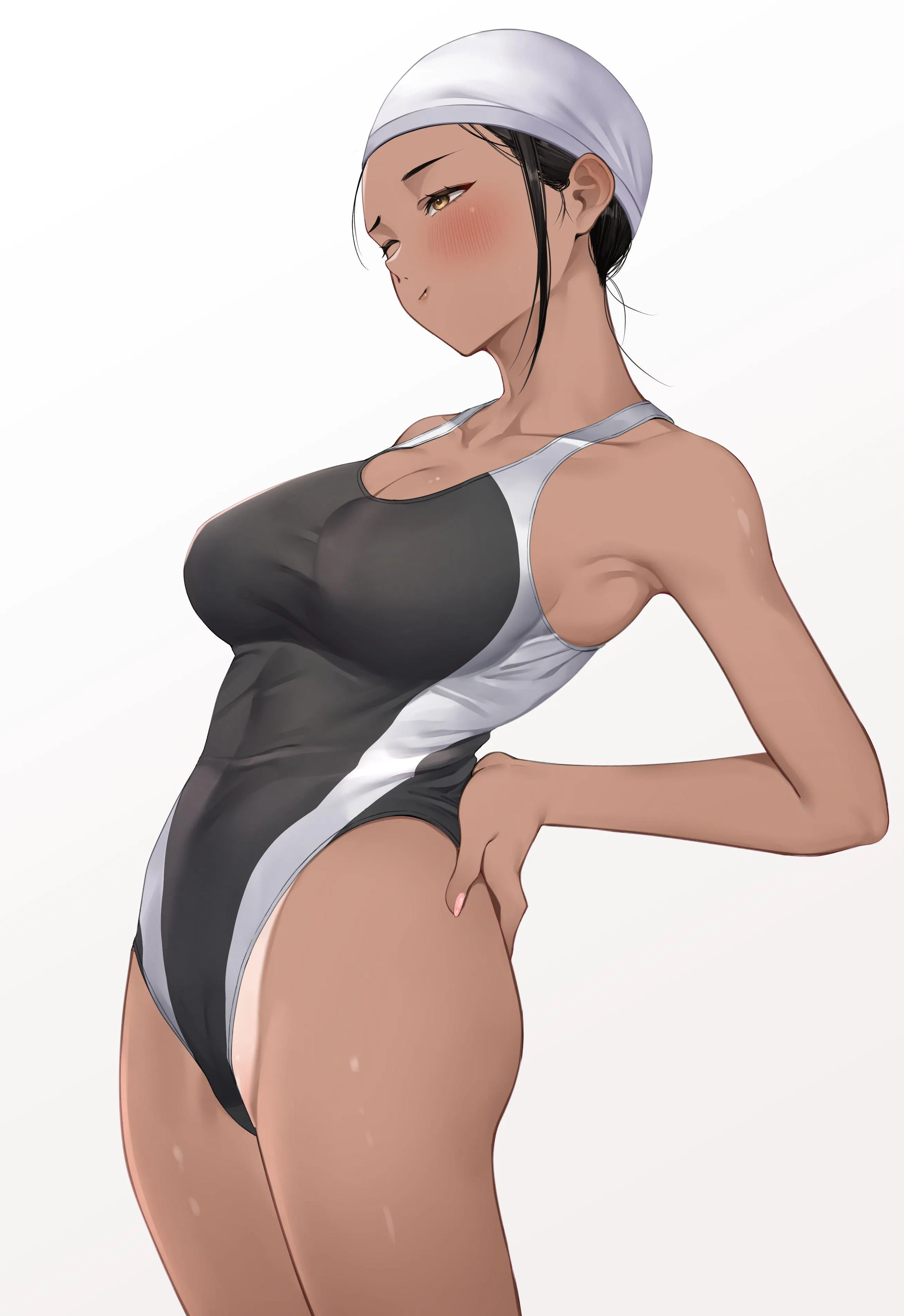 Chii-chan warming up