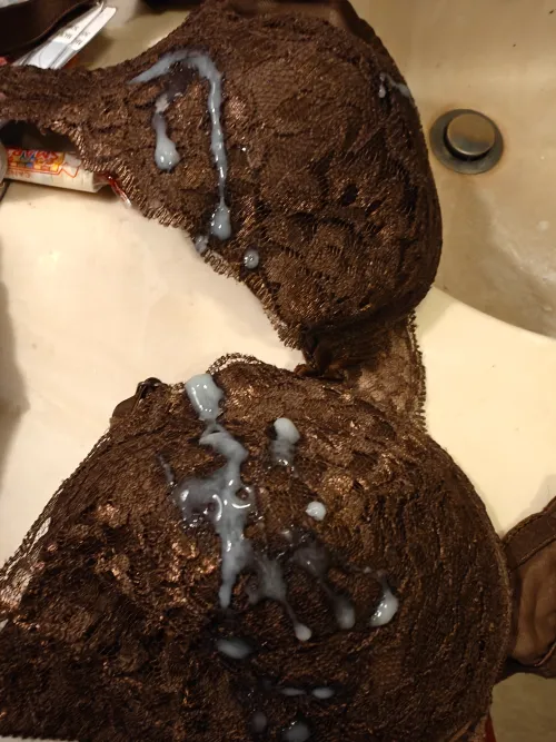 Covered her fancy new 38C bra