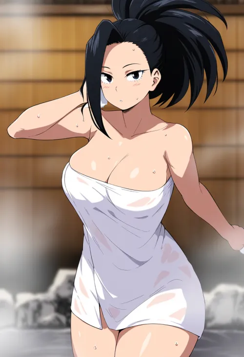 (F4F) I'm looking for someone to roleplay as Momo Yaoyorozu in a roleplay where she starts a harem as she's their sugar mommy