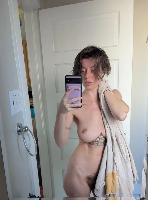 Feel the rain on your skin, ya know? No one else can feel it for you !