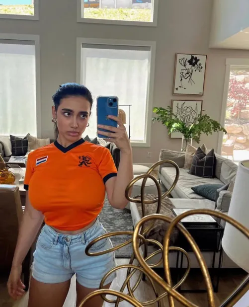 I didn’t know they made soccer jerseys with spandex