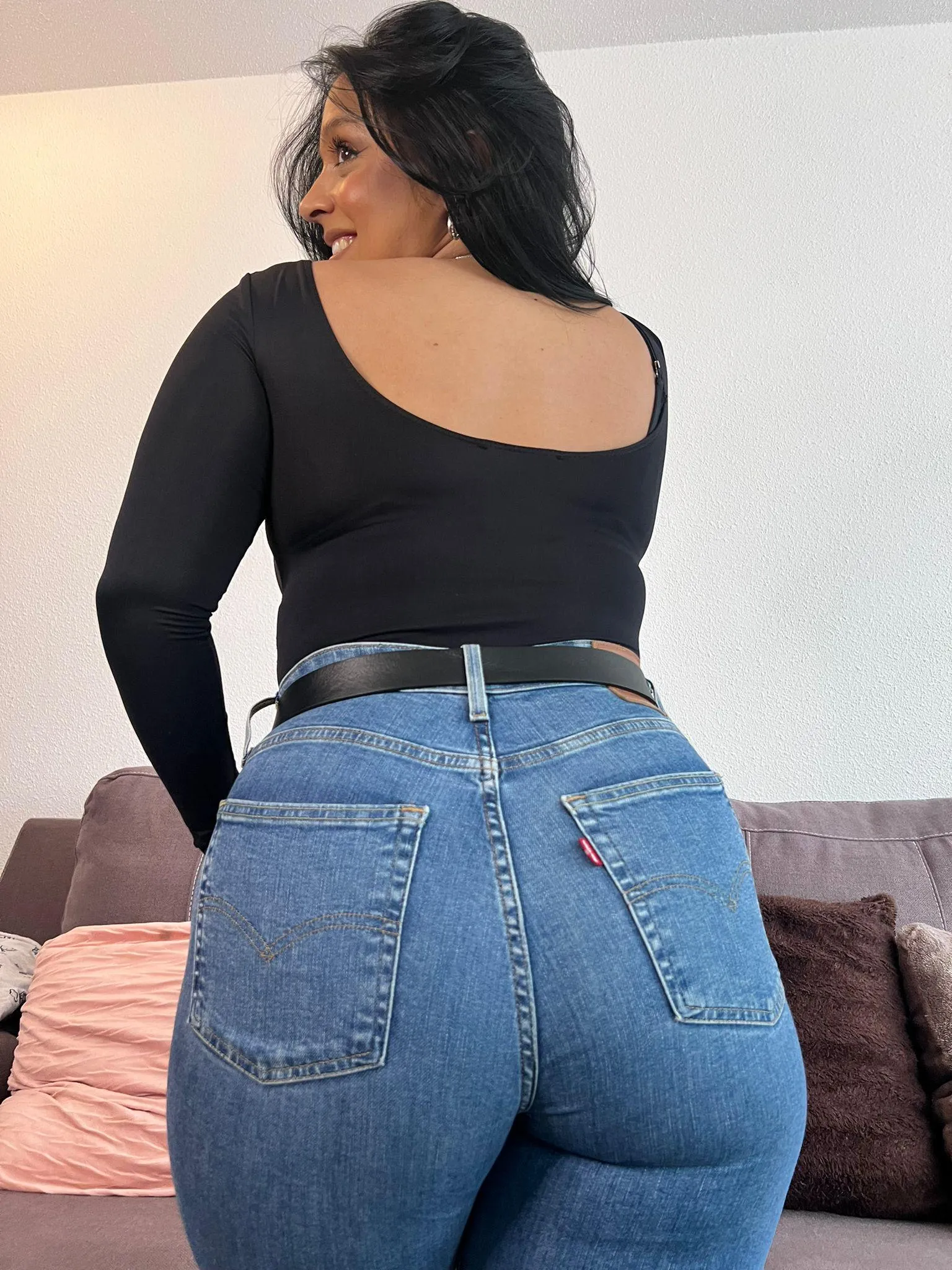 I may look sweet, but my thoughts are far from pure- just try my juicy and spicy chocolate darling