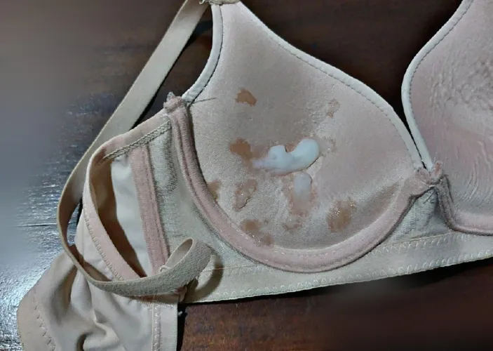 Inside of her bra for Day 3!