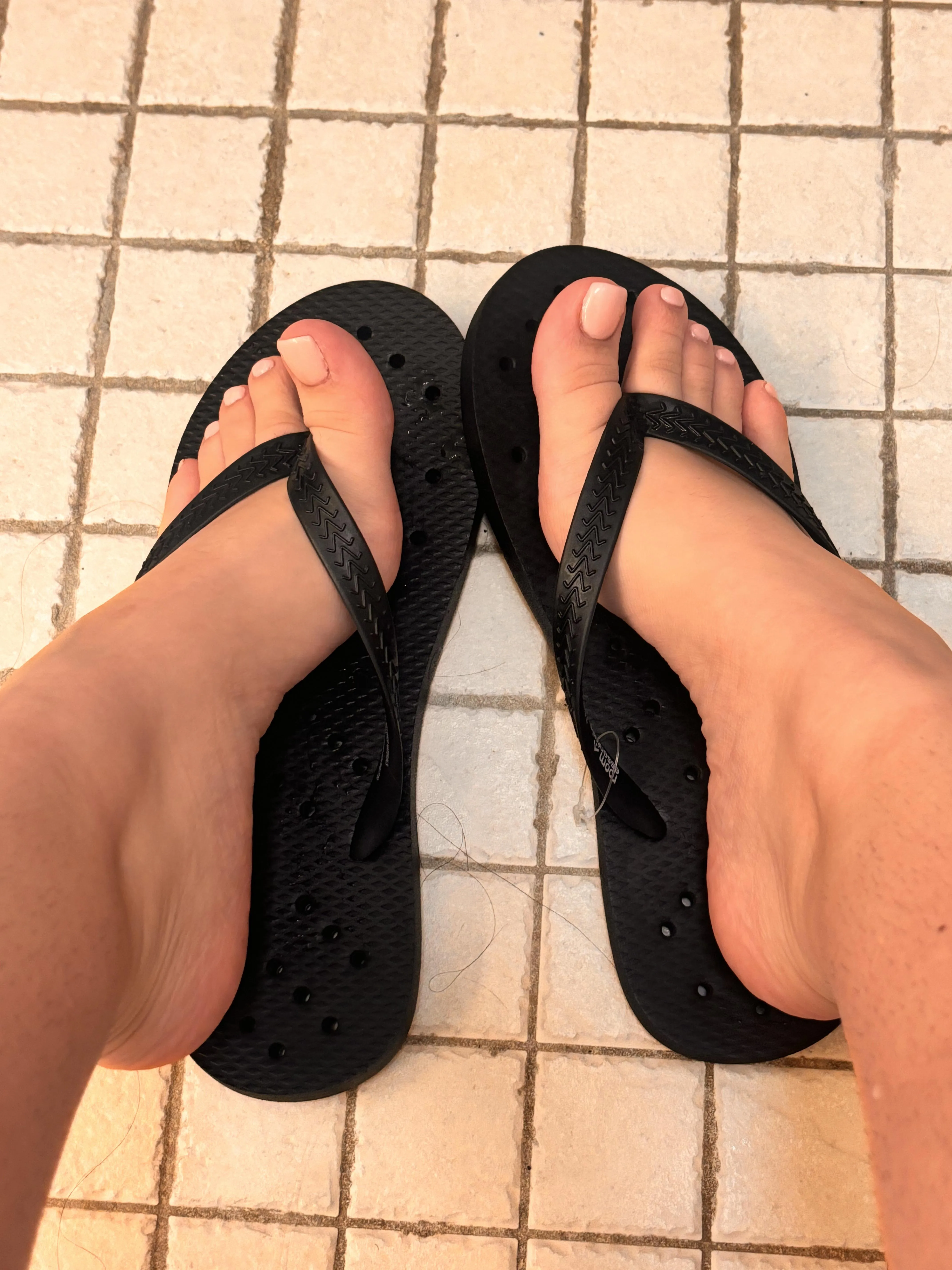 Kiss each toe and thank your goddess 😂