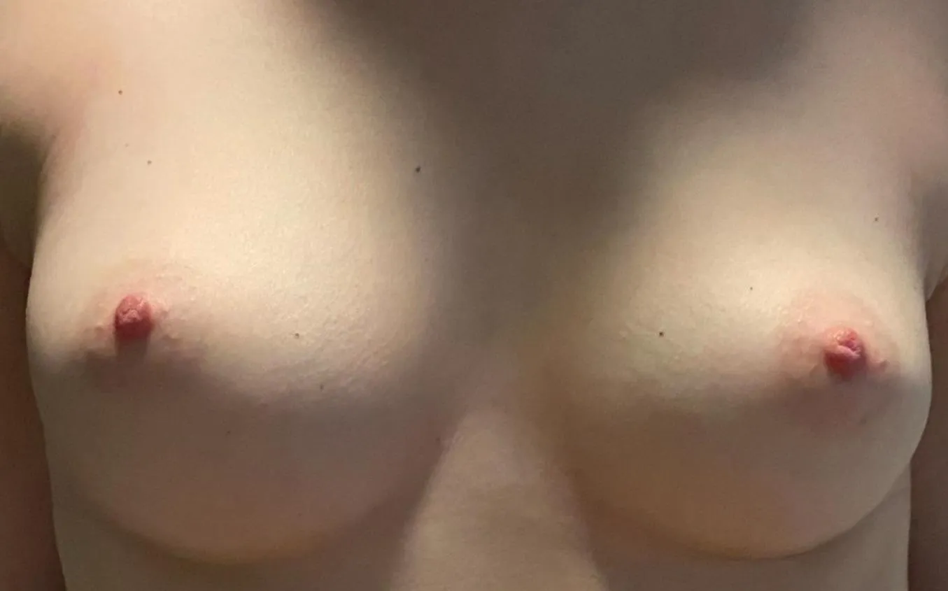 My wife’s small tits