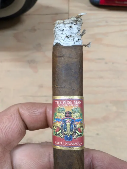 One the best smokes I've ever had. Sorry for my greasy hands I just got off work