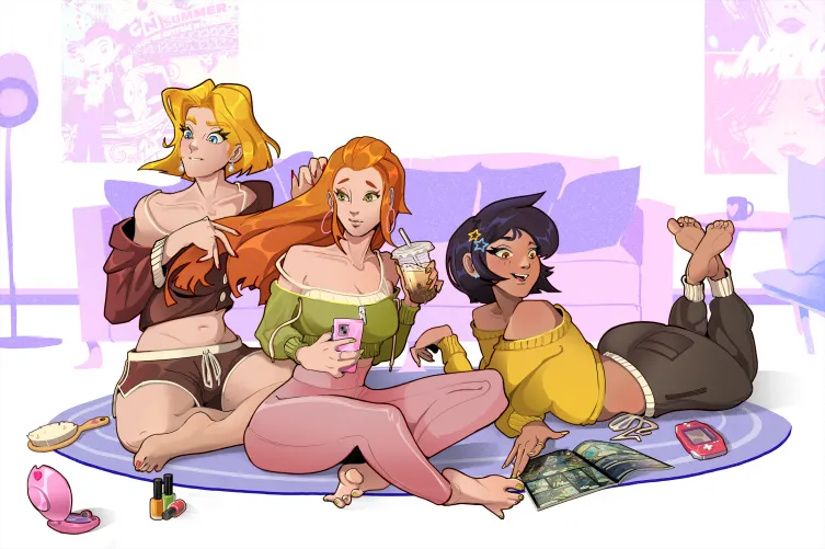 Totally Spies, here we go! ❤️ (kupdoodles)

Commissioned artwork of last week! What you guys think?