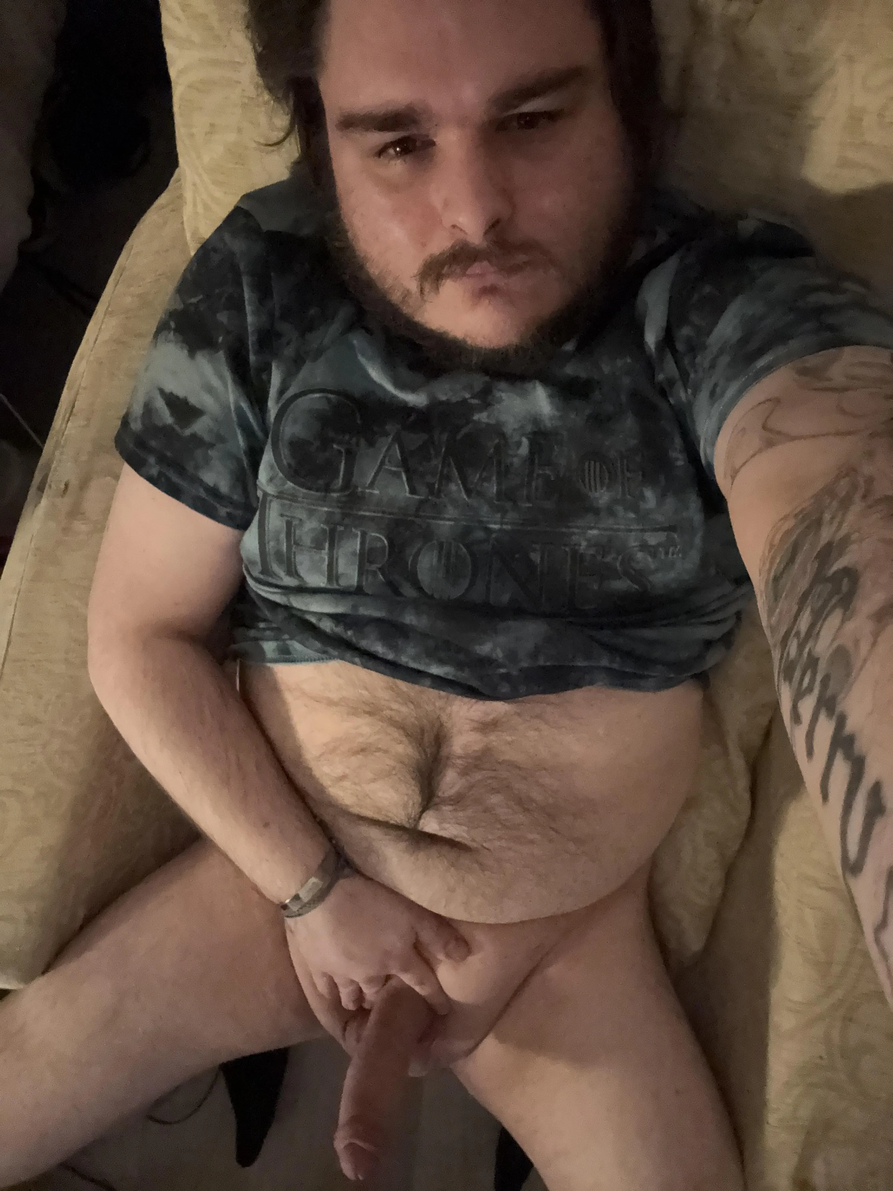 What’s thick hairy and hard? Me right now.. although I look soft and cuddly but oh well