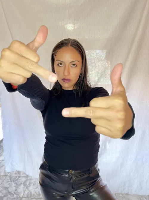 Are you ready, brat, to receive your punishment?