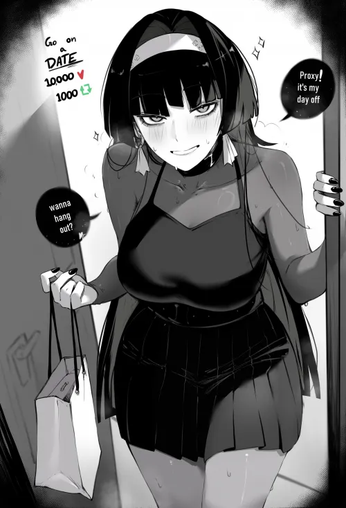 Astra wants to go on a date